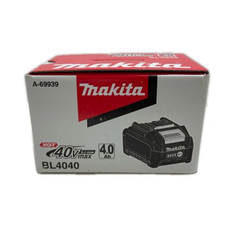  MAKITA マキタ バッテリー 未使用品(S) 40v 4.0Ah BL4040