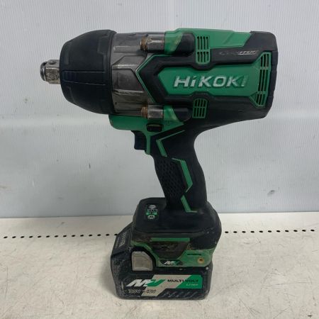  HiKOKI ハイコーキ コードレスインパクトレンチ　36V　充電器・充電池2個・ケース付 WR36DA グリーン
