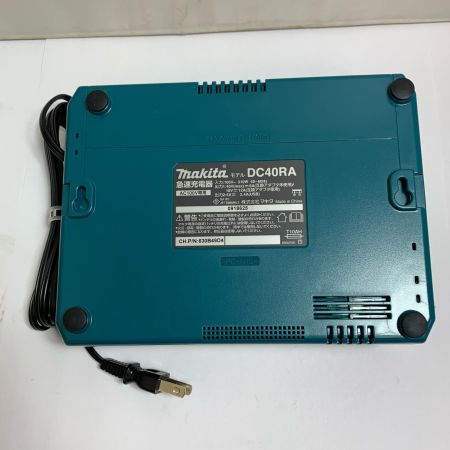  MAKITA マキタ 40VMAX用　急速充電器 DC40RA