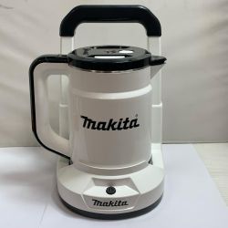 ♭♭ MAKITA マキタ 充電式ケトル　2021.11製　本体のみ　　18V×2 KT360D ホワイト Bランク