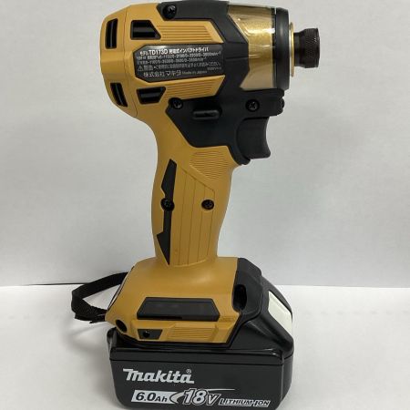  MAKITA マキタ 充電式インパクトドライバ　充電器・充電池2個・ケース付　18V　20th記念カラー TD173DGXPY イエロー