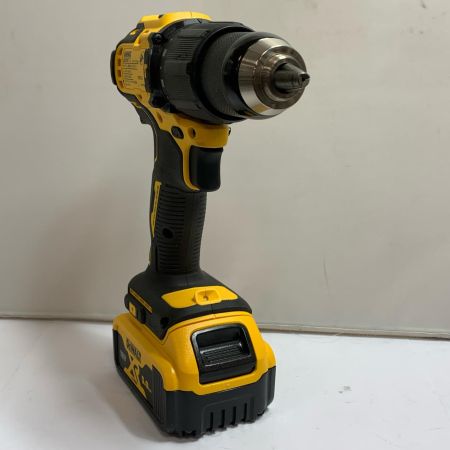  DEWALT 18V　ブラシレス振動ドリルドライバー　充電器・充電池2個・ケース付 18v 5.0Ah DCD709P2-JP ブラック×イエロー