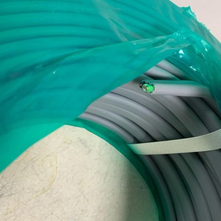  富士電線工業 EM-EEF ケーブル　3×2.0ｍｍ　100M　黒白緑　2025.11製造　公団用