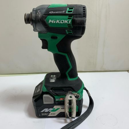  HiKOKI ハイコーキ 18V コードレスインパクトドライバ　充電器・充電池2個・ケース付 WH18DC