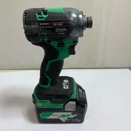  HiKOKI ハイコーキ 18V コードレスインパクトドライバ　充電器・充電池2個・ケース付 WH18DC