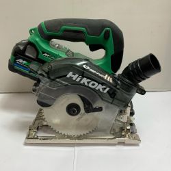 ♭♭ HiKOKI ハイコーキ 125mm コードレス集じんマルノコ　充電池1個付　2025.4製造 C3605DYC グリーン Bランク