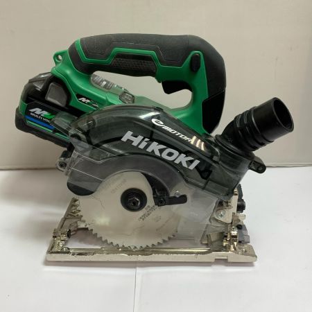  HiKOKI ハイコーキ 125mm コードレス集じんマルノコ　充電池1個付　2025.4製造 C3605DYC グリーン
