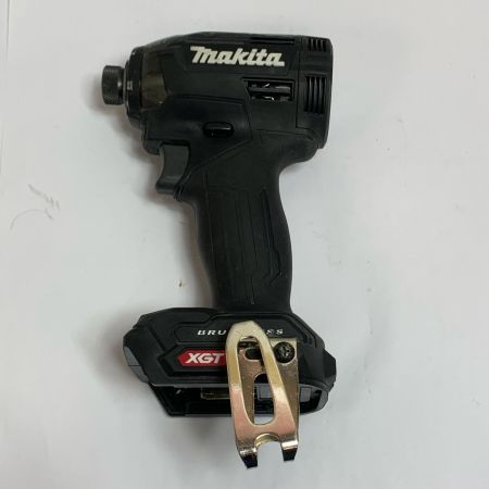 MAKITA マキタ 充電式インパクトドライバ　40V　充電器・充電池2個・ケース付 TD002GRDXB ブラック