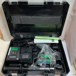 ♭♭ HiKOKI ハイコーキ 36V　コードレス用　13mm振動ドライバドリル　充電器・充電池1個・ケース付  DV36DC(XPSZ) グリーン Sランク