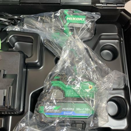  HiKOKI ハイコーキ 36V　コードレス用　13mm振動ドライバドリル　充電器・充電池1個・ケース付  DV36DC(XPSZ) グリーン