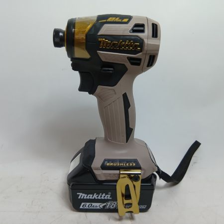 MAKITA マキタ インパクトドライバ TD173DGXPG プレミアムグレージュ 未使用品(S) コードレス式 18v 6.0Ah 833678
