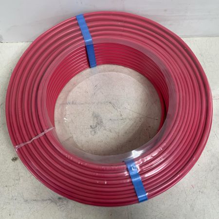  弥栄電線  電材 VVFケーブル   2024.01 黒、白、赤 3×1.6 100ｍ レッド