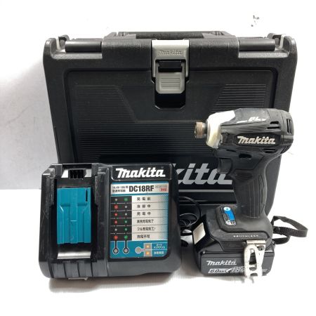  MAKITA マキタ 18V 充電式インパクトドライバ (バッテリ1個・充電器・ケース付）充電式PSEマークあり TD172D ブラック