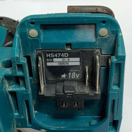  MAKITA マキタ 125ｍｍ　充電式マルノコ　本体のみ　2021.6製造 HS474D