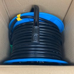 NICHIDO 工具 電材 コードリール NPW-E33 ブルー 未使用品 Sランク