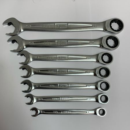  TONE トネ コンビネーションスパナ 7本セット CS700