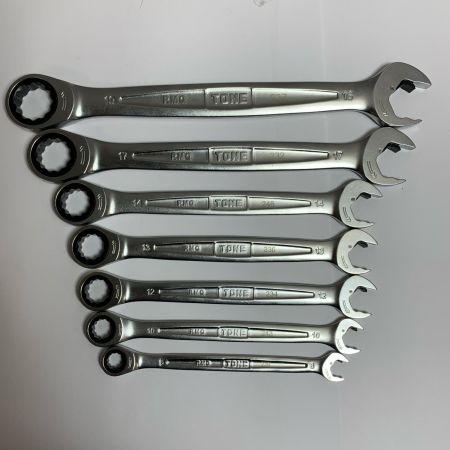  TONE トネ コンビネーションスパナ 7本セット CS700