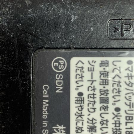  MAKITA マキタ 充電式スクリュードライバー　充電器・充電池1個（充電回数34回）・ケース付  FS600D ブラック