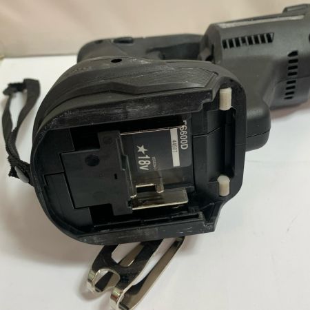  MAKITA マキタ 充電式スクリュードライバー　充電器・充電池1個（充電回数34回）・ケース付  FS600D ブラック