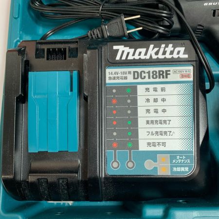  MAKITA マキタ 充電式スクリュードライバー　充電器・充電池1個（充電回数34回）・ケース付  FS600D ブラック