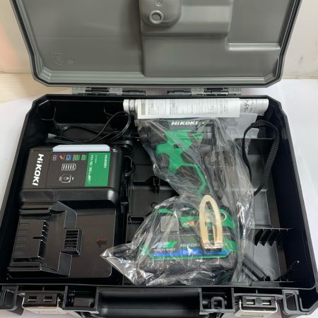  HiKOKI ハイコーキ コードレスインパクトドライバ　充電器・充電池1個・ケース WH36DDXPLSZ