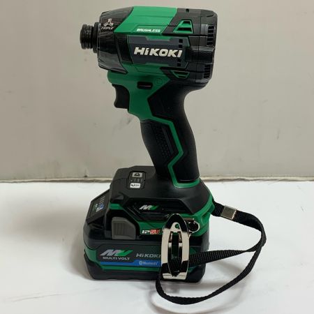  HiKOKI ハイコーキ コードレスインパクトドライバ　充電器・充電池1個・ケース WH36DDXPLSZ