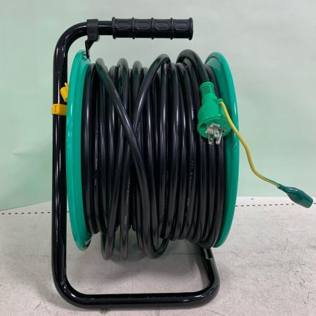  NICHIDO コードリール　単相100V　屋外型　防雨・防塵型 FW-E53 グリーン