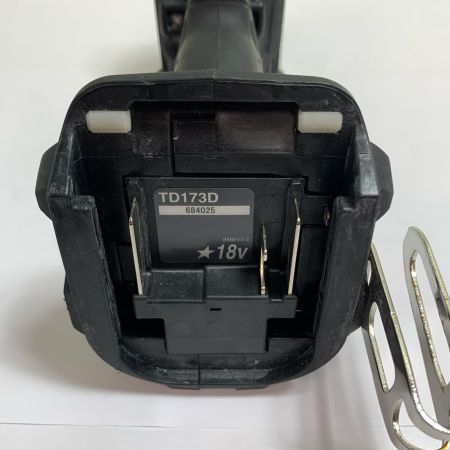  MAKITA マキタ 18V　充電式インパクトドライバ　本体のみ TD173D ブラック