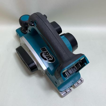  MAKITA マキタ 82ｍｍ　充電式カンナ　替刃カンナ刃付　2022年製 KP180D ブルー