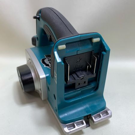  MAKITA マキタ 82ｍｍ　充電式カンナ　替刃カンナ刃付　2022年製 KP180D ブルー