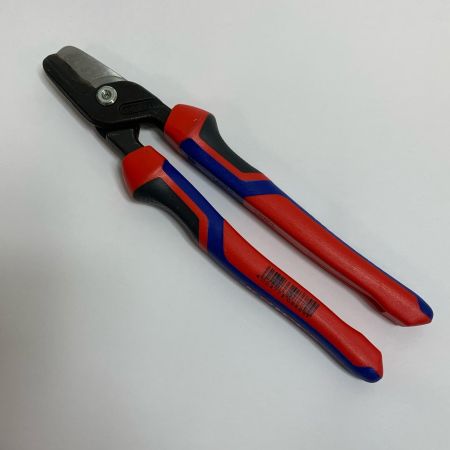  KNIPEX クニペックス ケーブルカッター(3Kグリップ) ステップカット