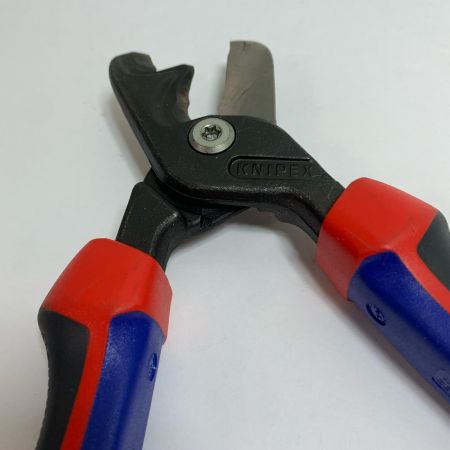  KNIPEX クニペックス ケーブルカッター(3Kグリップ) ステップカット