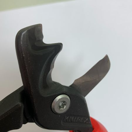  KNIPEX クニペックス ケーブルカッター(3Kグリップ) ステップカット