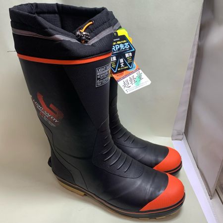  KOHSHIN ライトセーフティー　超軽量　安全靴　ラバーブーツ　30.0cm LSB-517AWNS ブラック