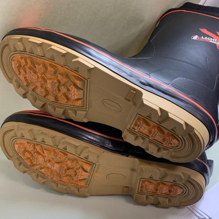  KOHSHIN ライトセーフティー　超軽量　安全靴　ラバーブーツ　30.0cm LSB-517AWNS ブラック