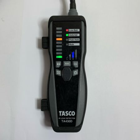  イチネンTASCO 赤外線式ガス検知器 IR LEAK DETECTOR 通電のみ確認  TA430D ブラック