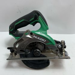♭♭ HiKOKI ハイコーキ 丸のこ 本体のみ コードレス式 125mm 14.4v 2018年製 C14DBL グリーン Cランク