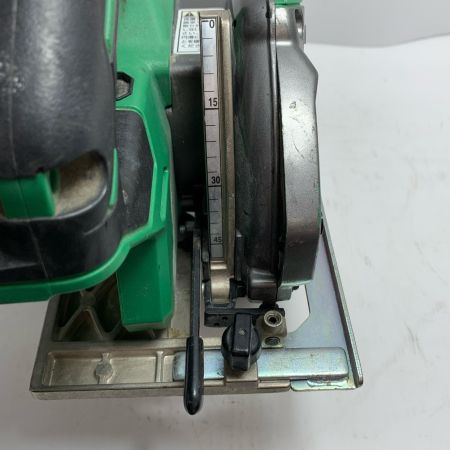  HiKOKI ハイコーキ 丸のこ 本体のみ コードレス式 125mm 14.4v 2018年製 C14DBL グリーン