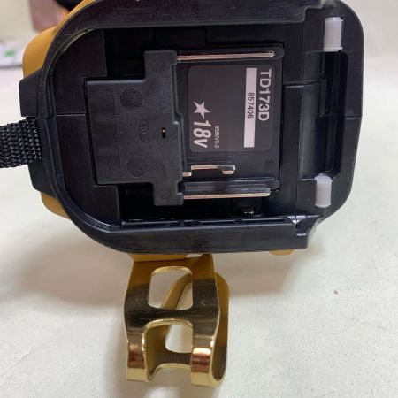  MAKITA マキタ 18v インパクトドライバー　LXT20周年限定カラー　ケース付 プレミアムイエロー 未使用に近い TD173D プレミアムイエロー