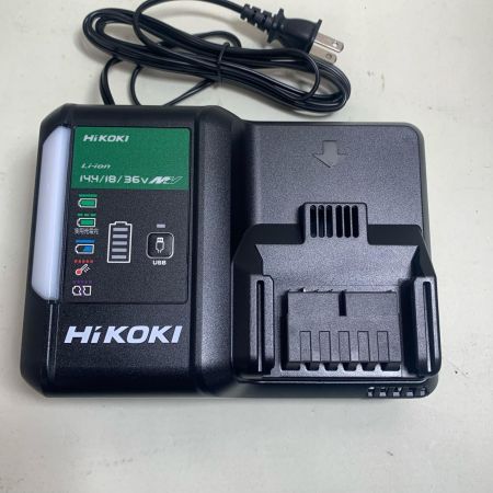  HiKOKI ハイコーキ コードレス振動ドライバドリル 36V 充電器・充電池1個・ケース付  DV36DC グリーン