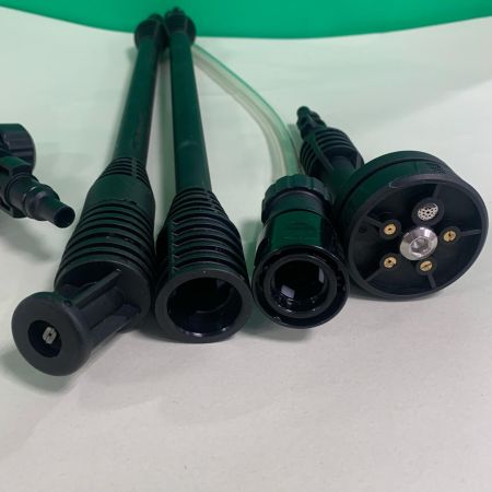  MAKITA マキタ 充電式洗浄機 ペットボトルアダプタ ノズル付 MHW180D ブルー