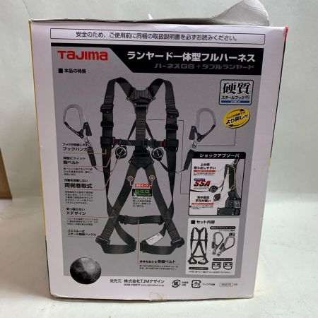  TAJIMA タジマ ランヤード一体型フルハーネス　Mサイズ　箱に傷みあり　 A1GSMER-WL2BK