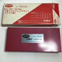 ♭♭ KTC ケーティーシー T型トルクスレンチセット TRX123 Aランク