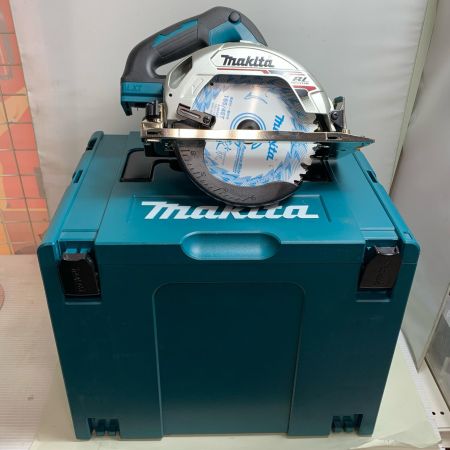  MAKITA マキタ 丸のこ 充電器・充電池2個・ケース付 コードレス式 165mm 18v 6.0Ah 0回×2 74569 2018年製 HS631D ブルー