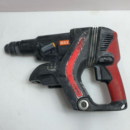  MAX マックス ブラシレスハンマドリル  充電器・充電池2個・ケース付 コードレス式 25.2V 4.0Ah PJ-R266A レッド
