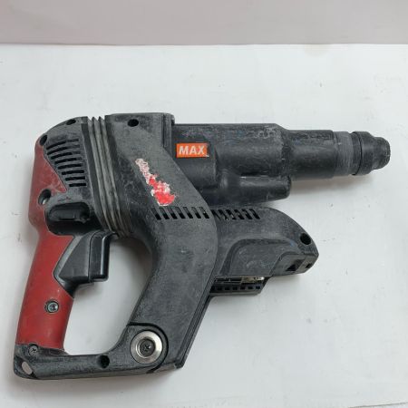  MAX マックス ブラシレスハンマドリル  充電器・充電池2個・ケース付 コードレス式 25.2V 4.0Ah PJ-R266A レッド