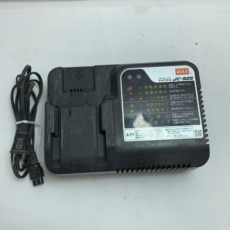  MAX マックス ブラシレスハンマドリル  充電器・充電池2個・ケース付 コードレス式 25.2V 4.0Ah PJ-R266A レッド