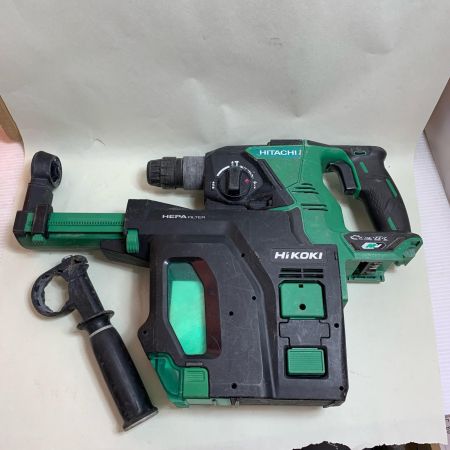  HITACHI 日立 コードレス式 28mm 36v ハンマドリル　集塵システム DH36DPA グリーン