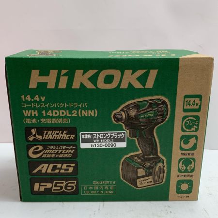  HiKOKI ハイコーキ インパクトドライバ  未使用品(S) 本体のみ WH14DDL2