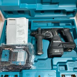 ♭♭ MAKITA マキタ ハンマドリル 充電器・ケース付 コードレス式 24mm 18v HR244D ブラック Bランク